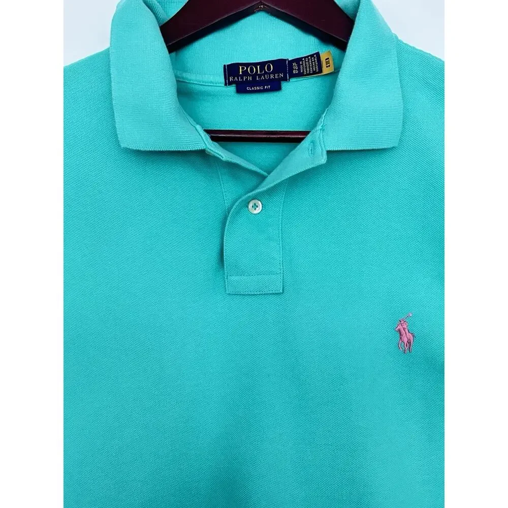 Polo Ralph Lauren Polo Shirt XL Teal